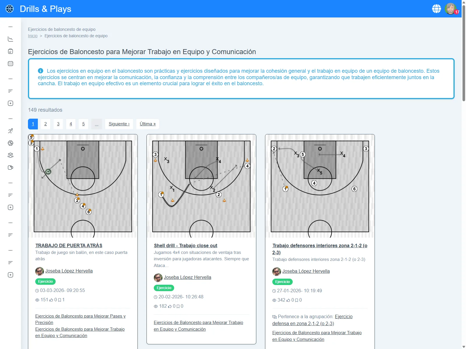 Ejercicios de Baloncesto para Mejorar Trabajo en Equipo y Comunicación 