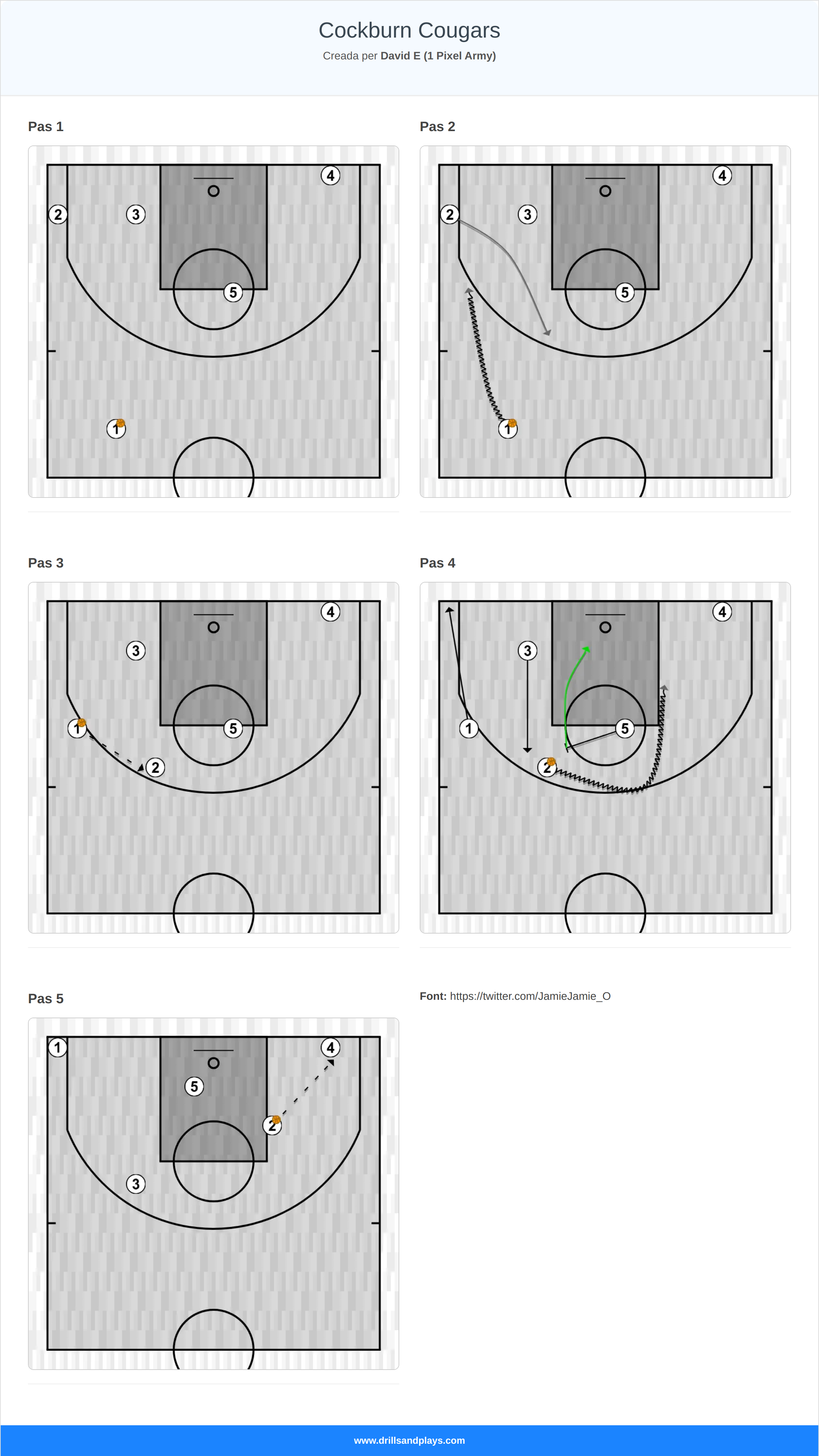 Jugada de bàsquet cockburn cougars