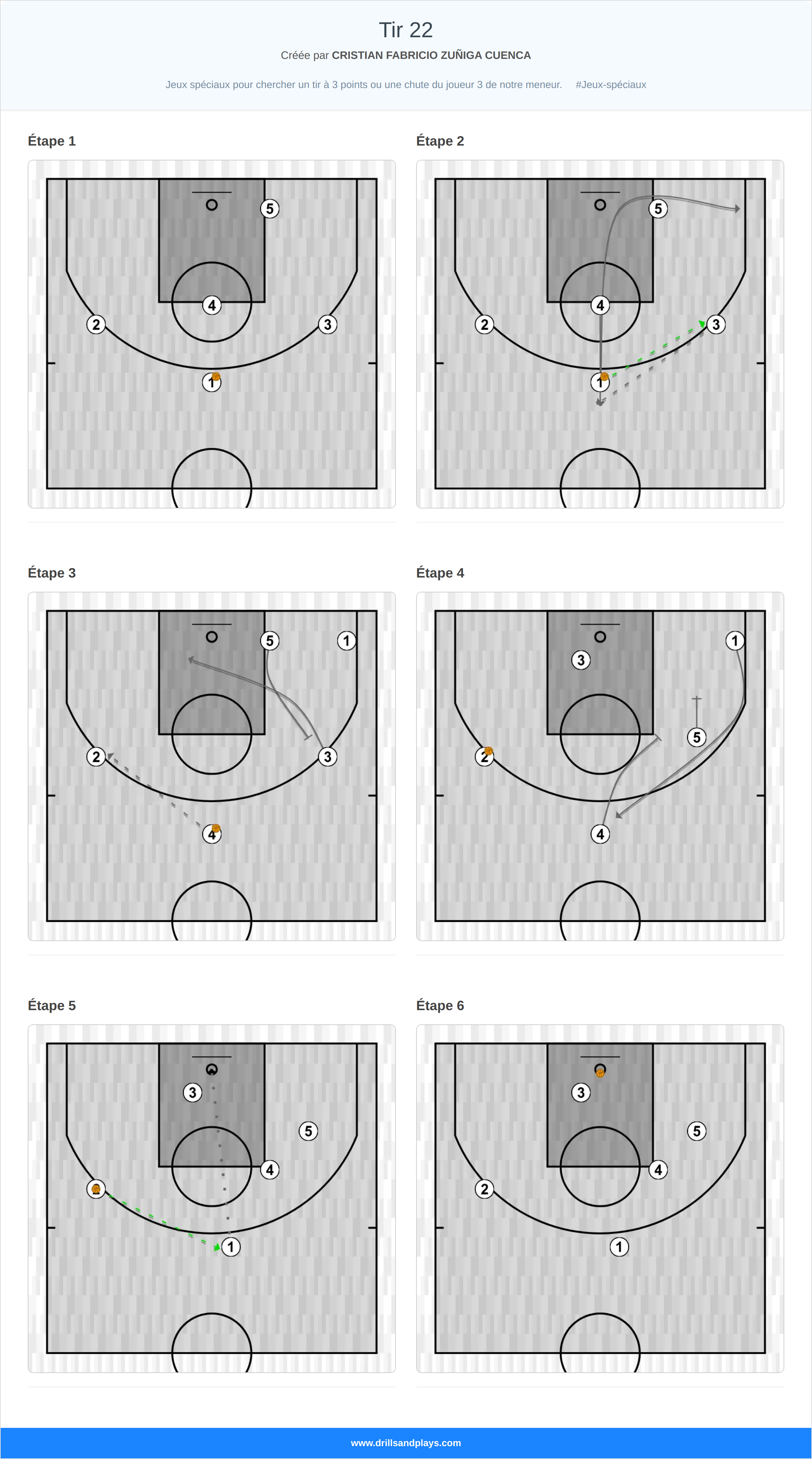Jeux de basket-ball tir 22