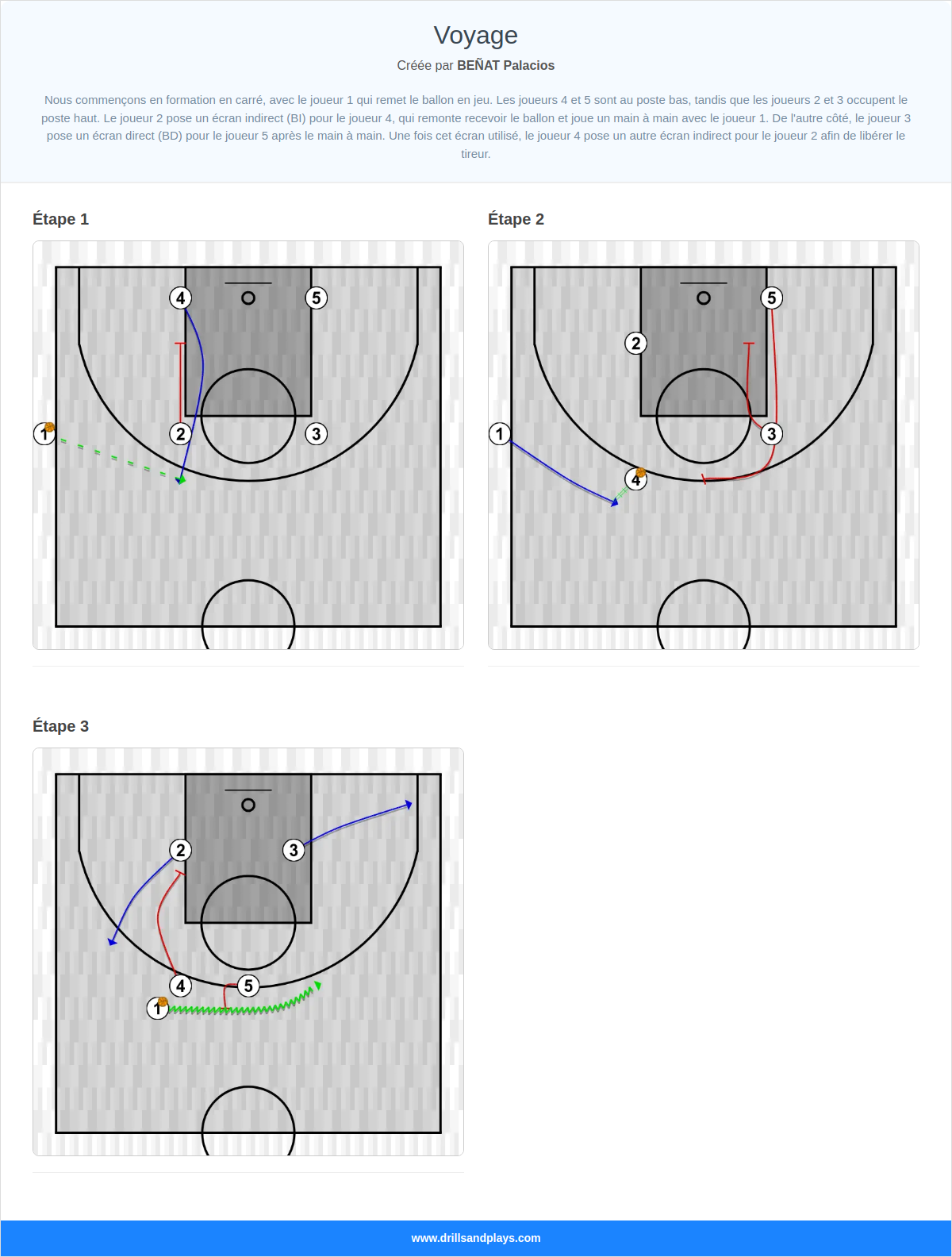 Jeux de basket-ball voyage