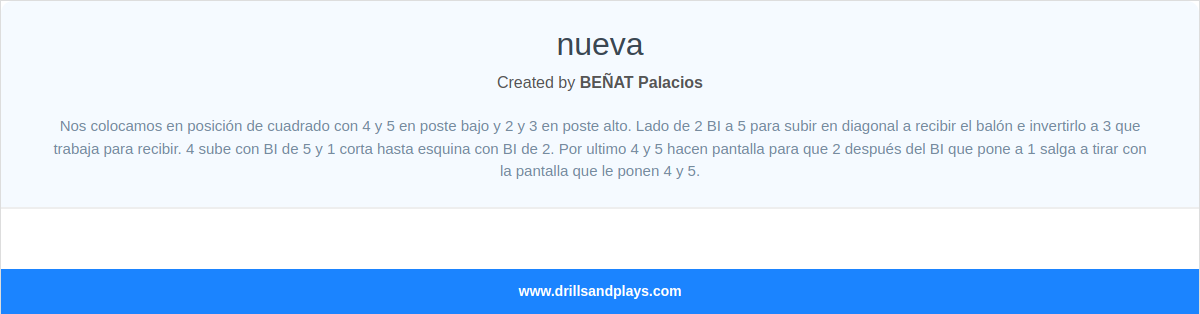 Basketball play nueva