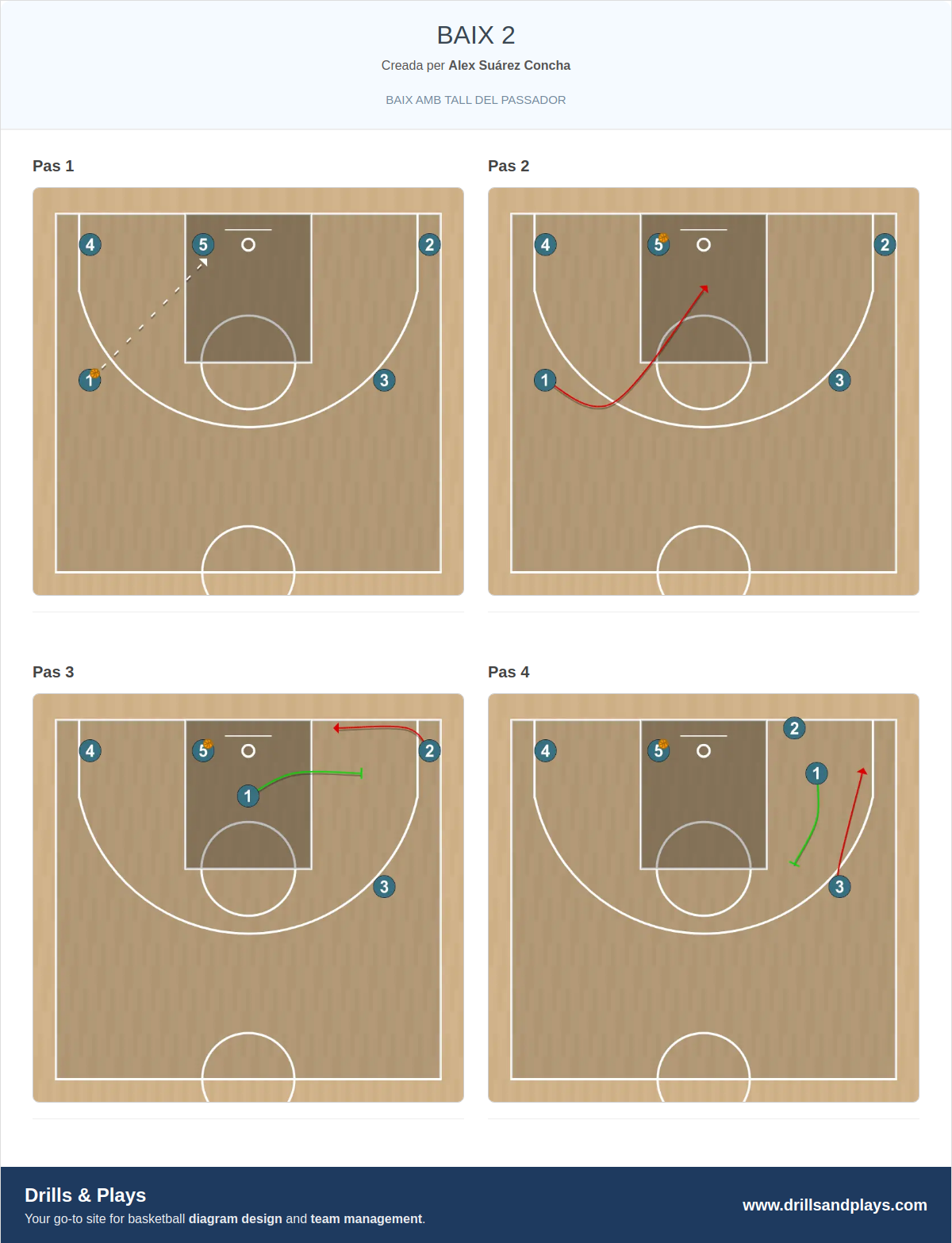 Jugada de bàsquet baix 2