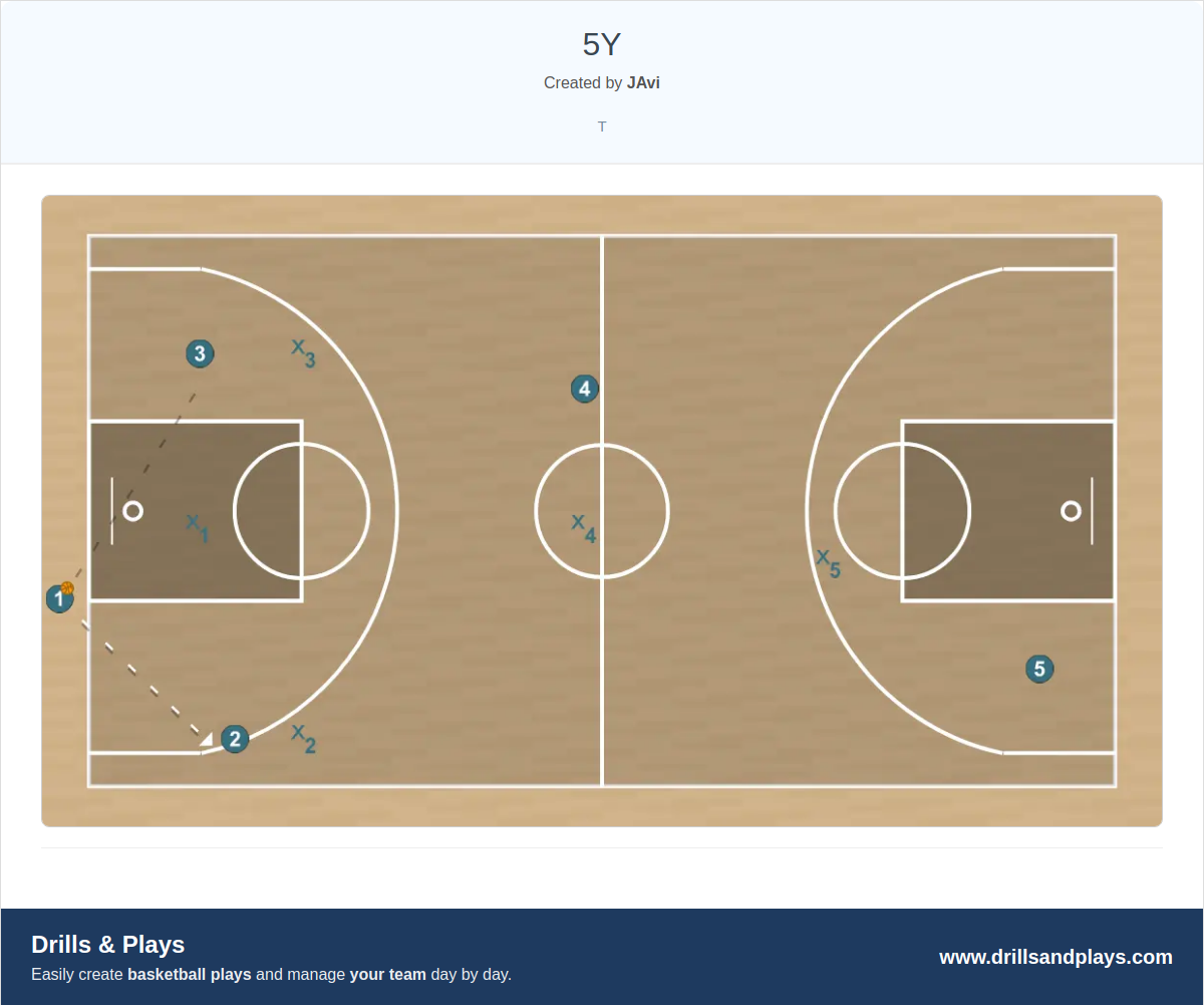 Basketball play 5y