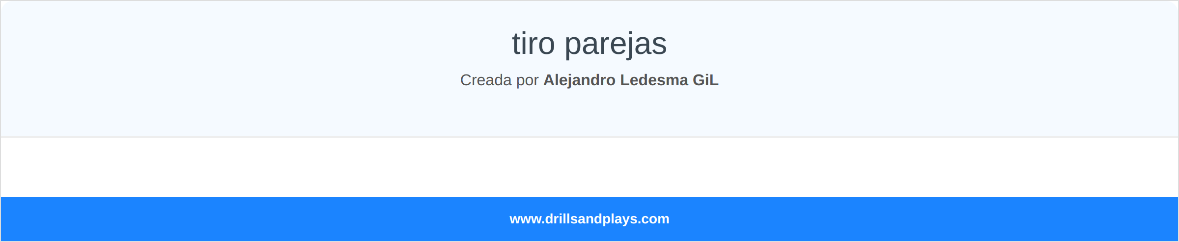 Ejercicio de baloncesto tiro parejas