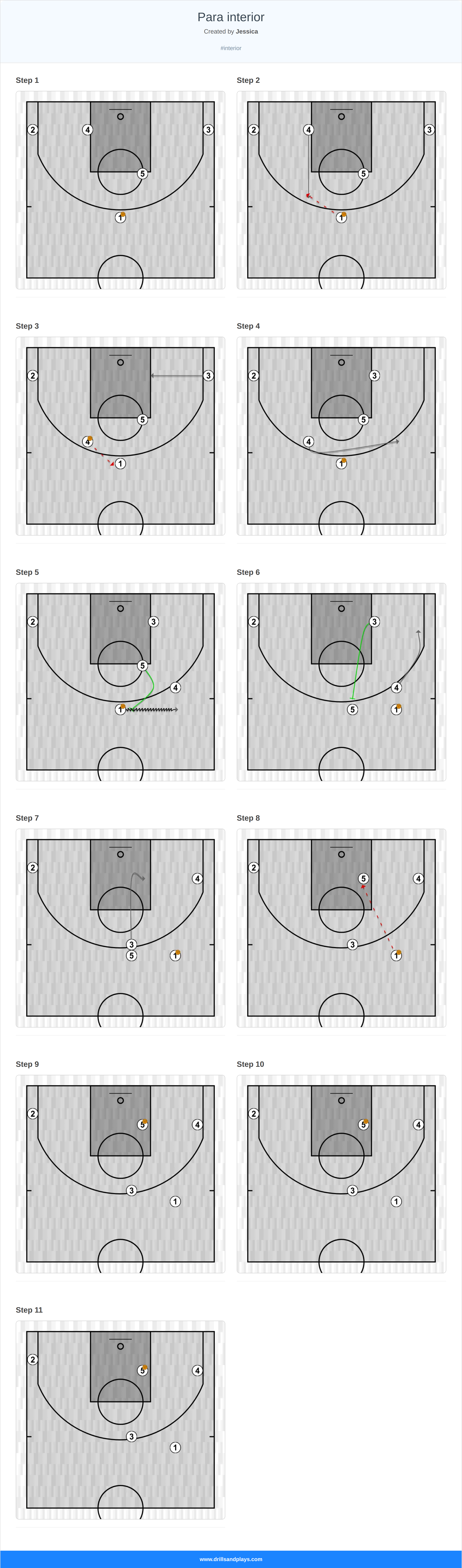 Basketball play para interior