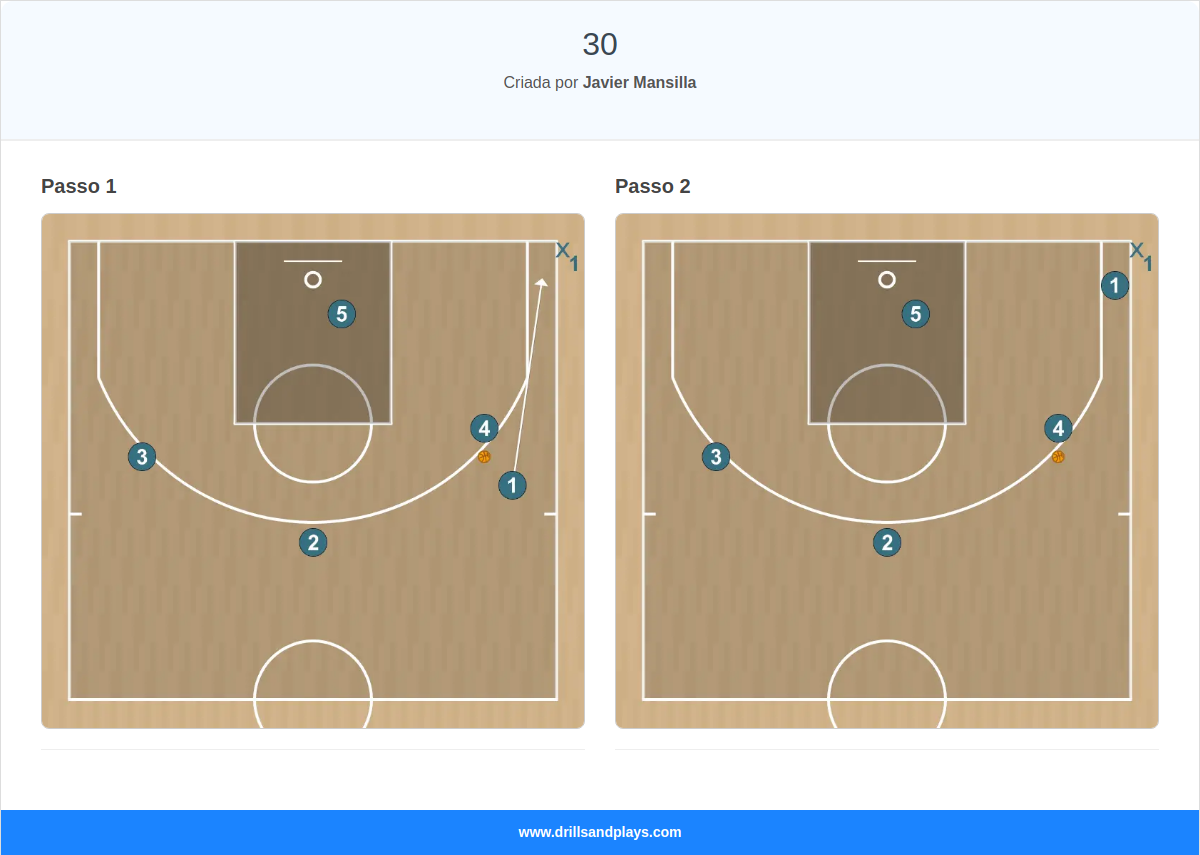 Jogada de basquete 30
