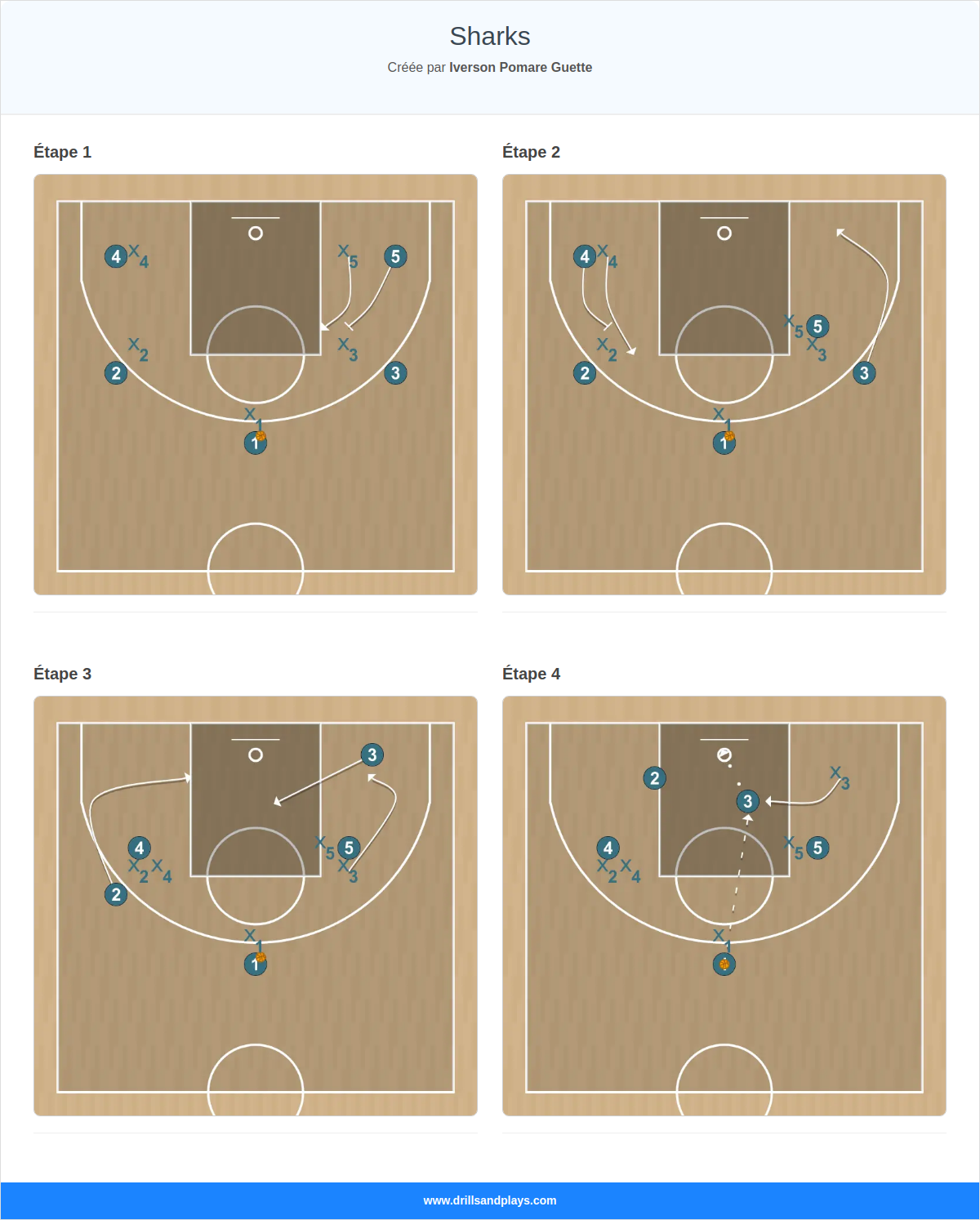 Jeux de basket-ball sharks