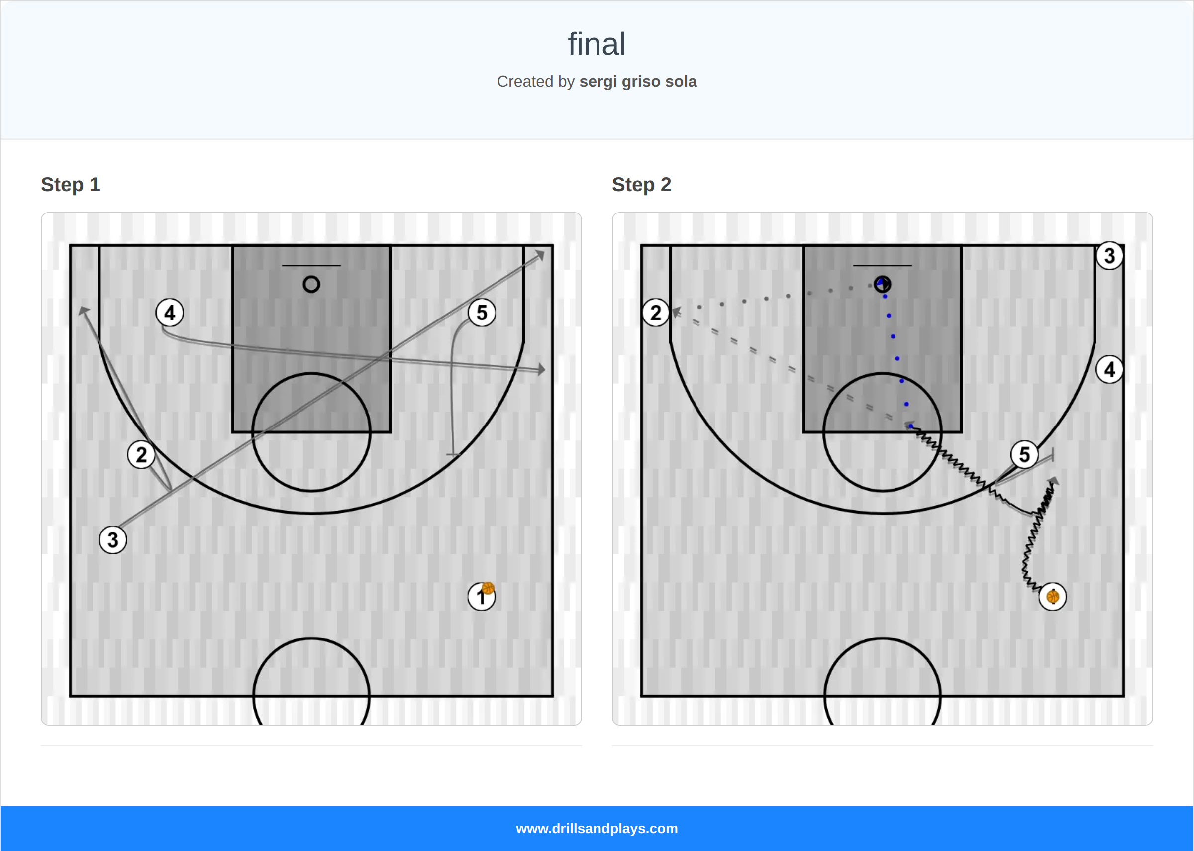 Basketball play final