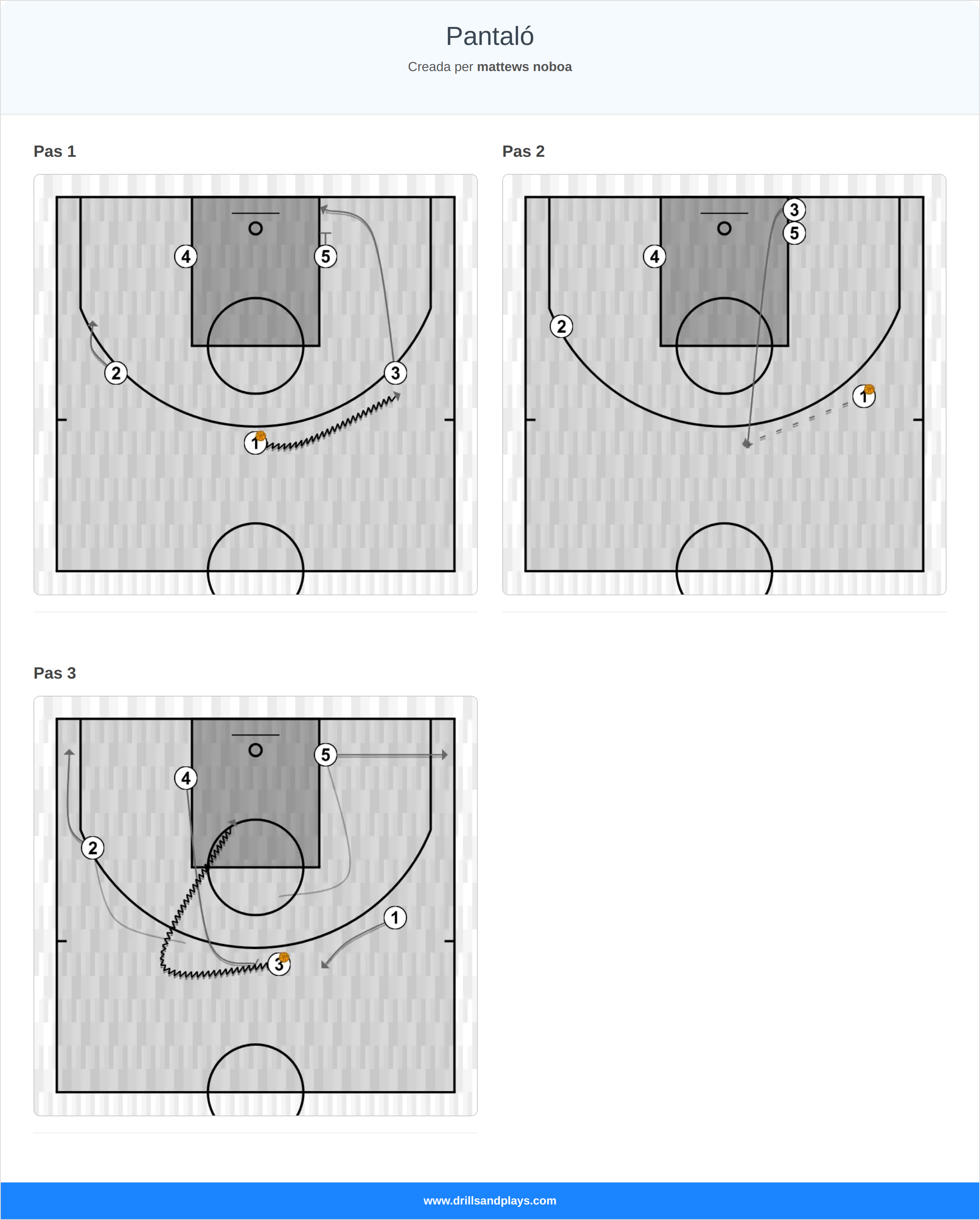 Jugada de bàsquet pantaló