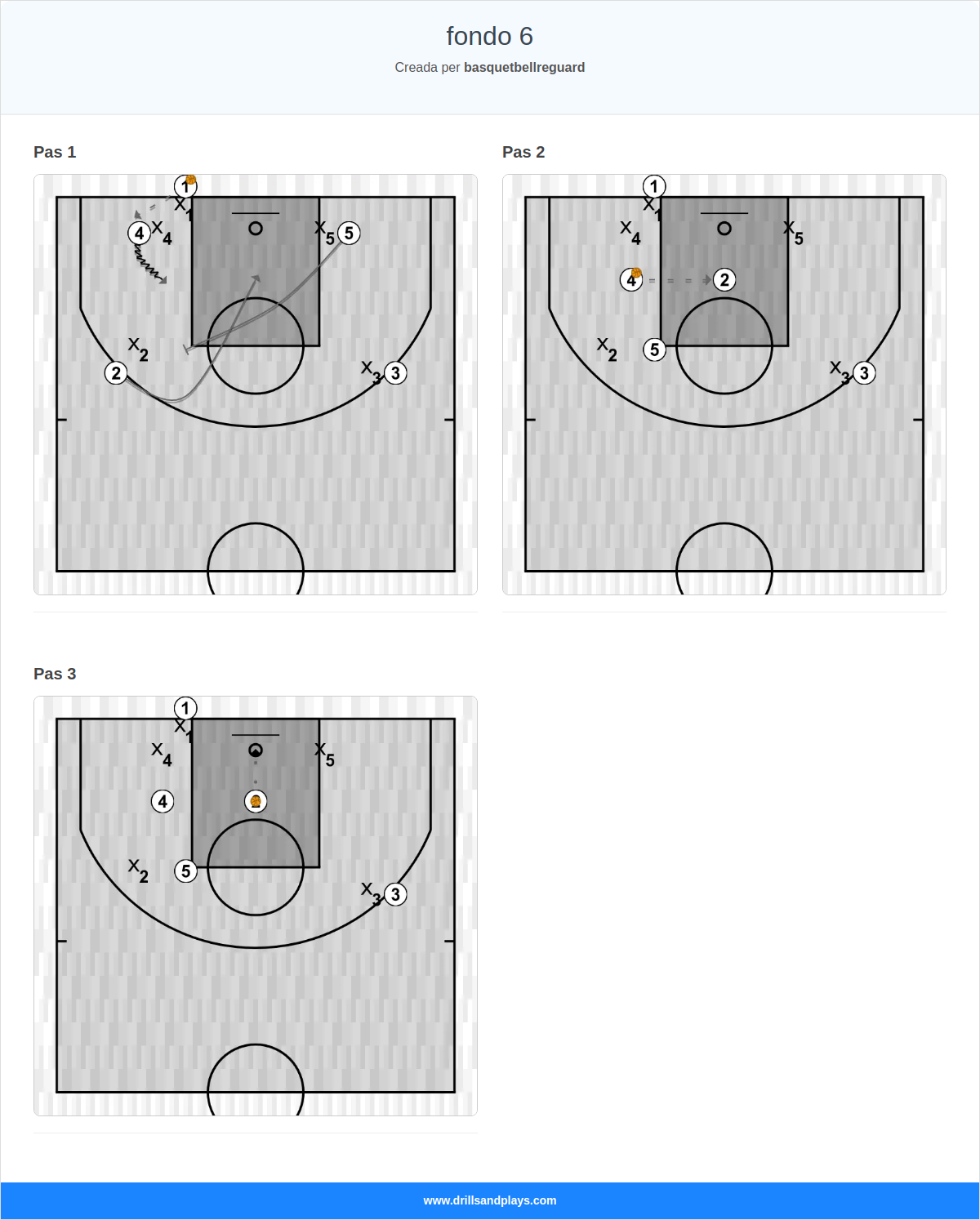 Jugada de bàsquet fondo 6