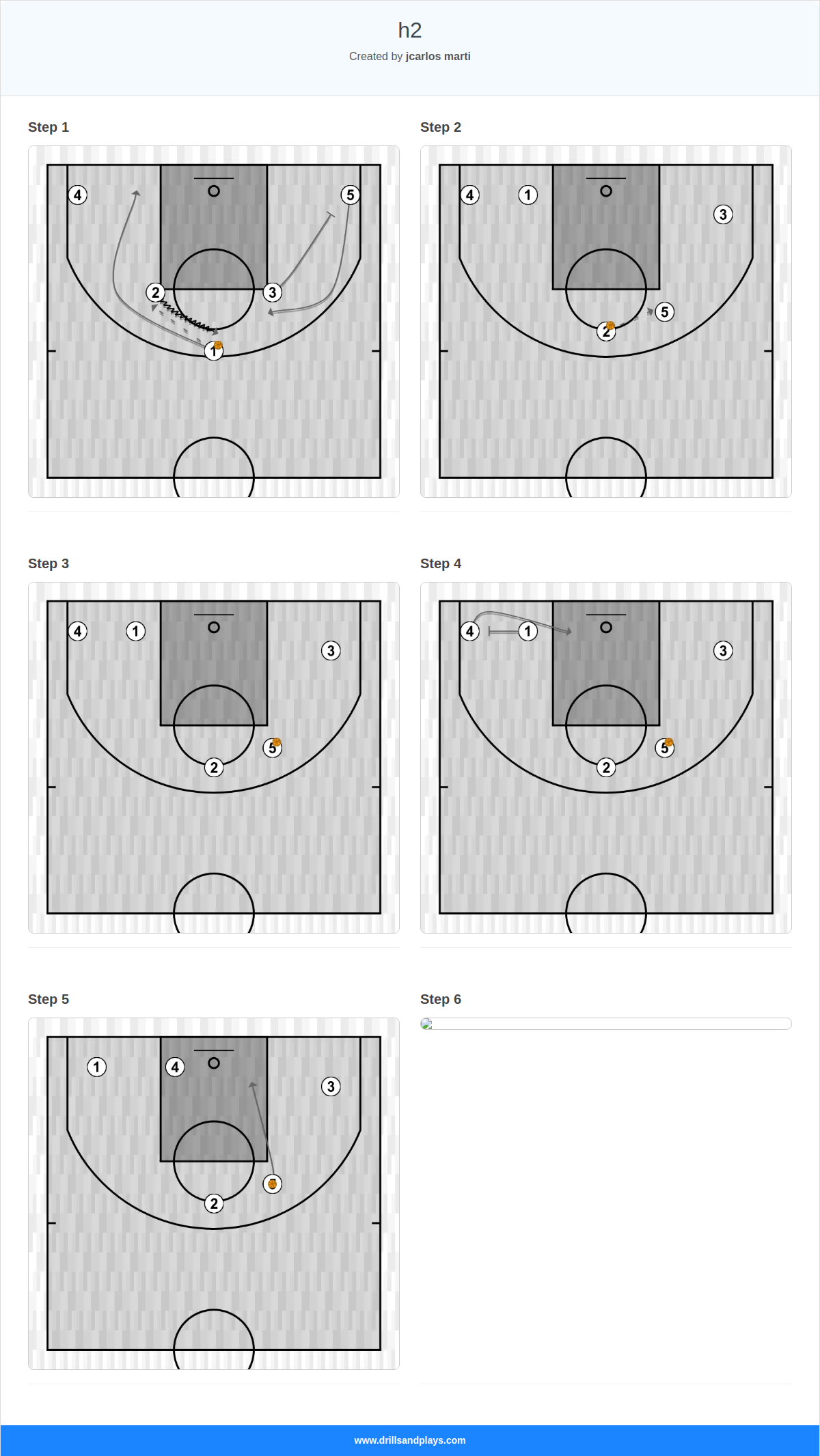 Basketball play h2