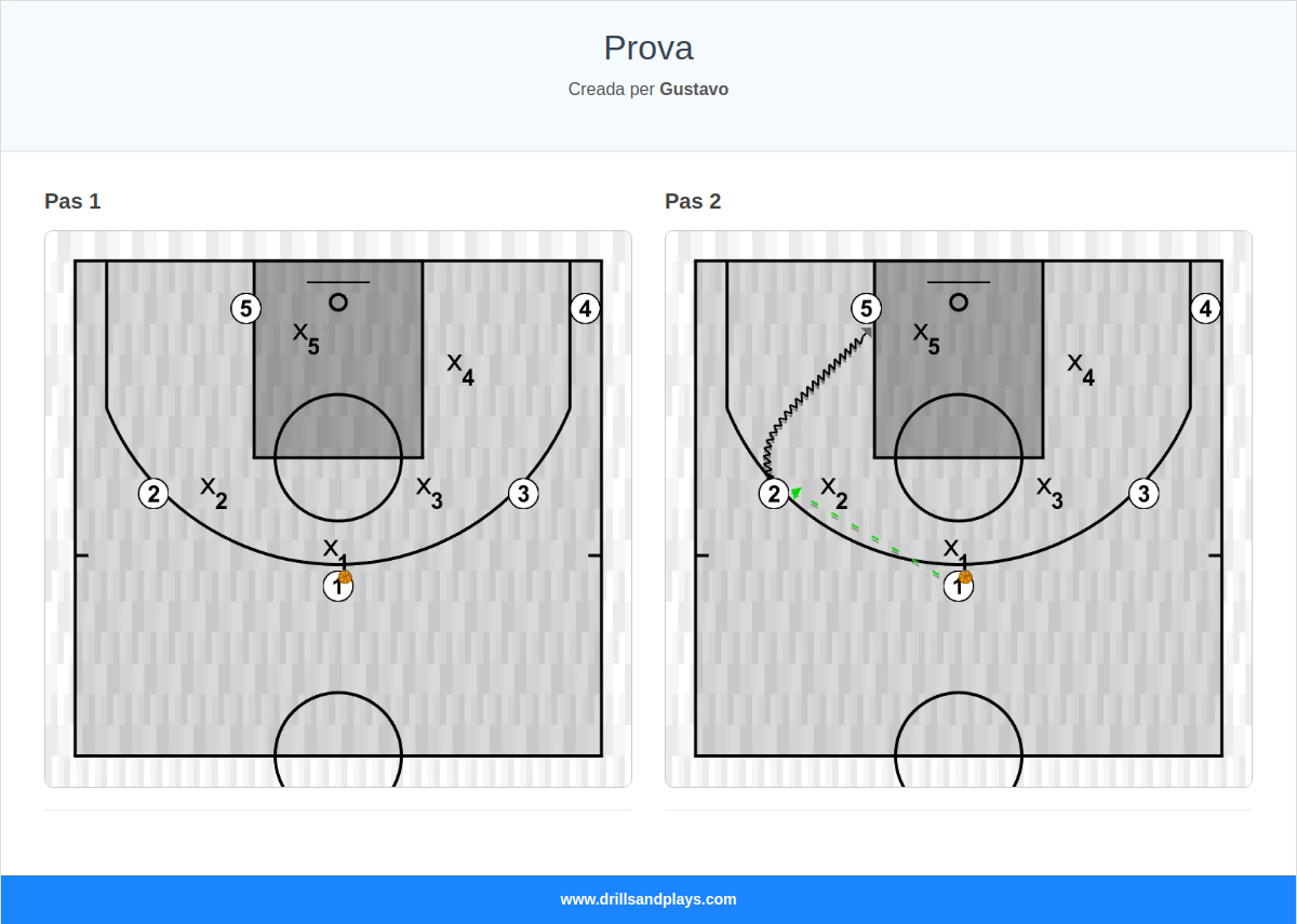 Jugada de bàsquet prova