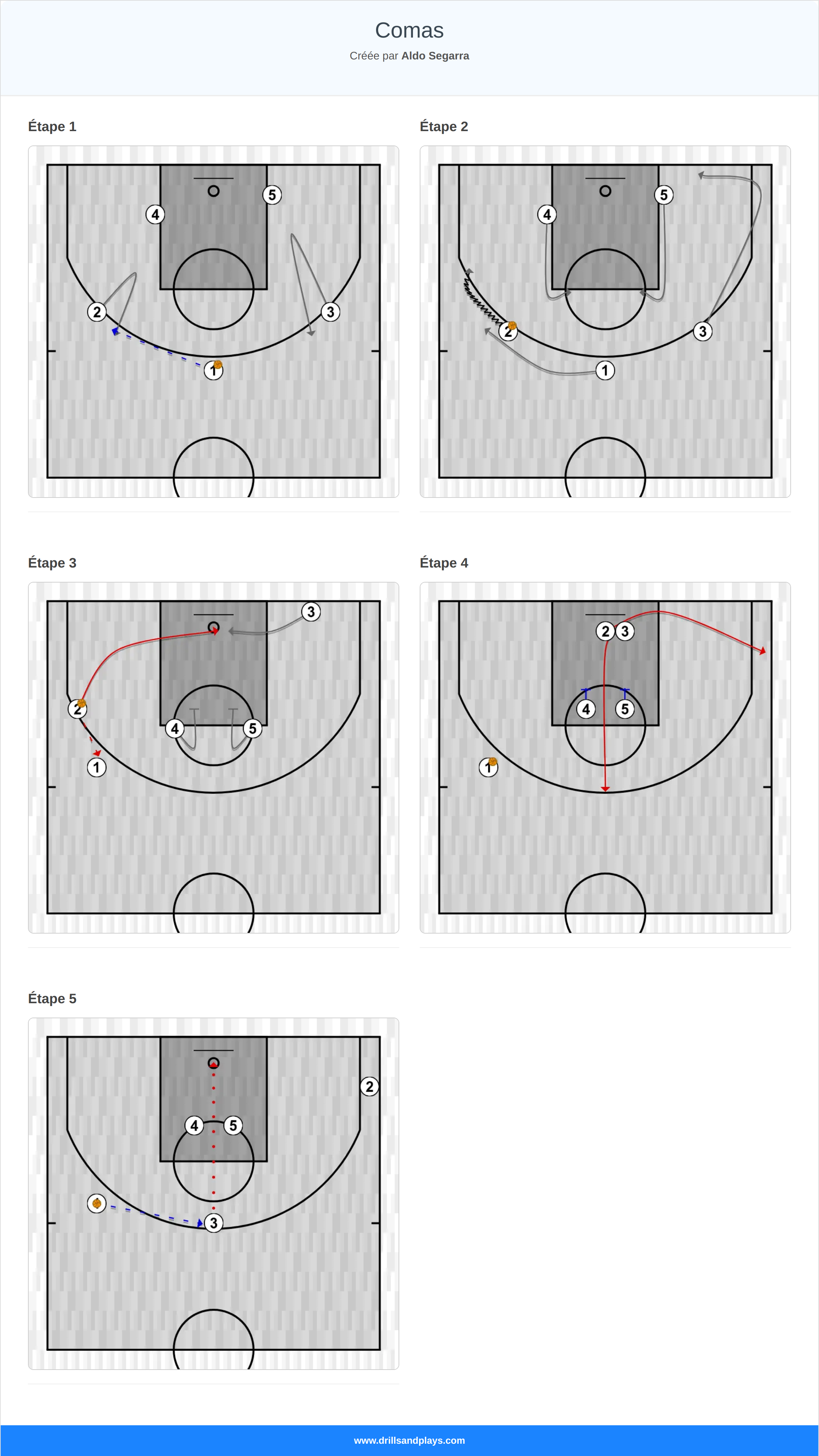 Jeux de basket-ball comas