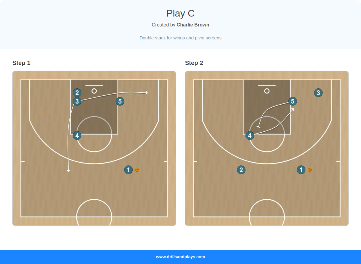 Basketball play play c