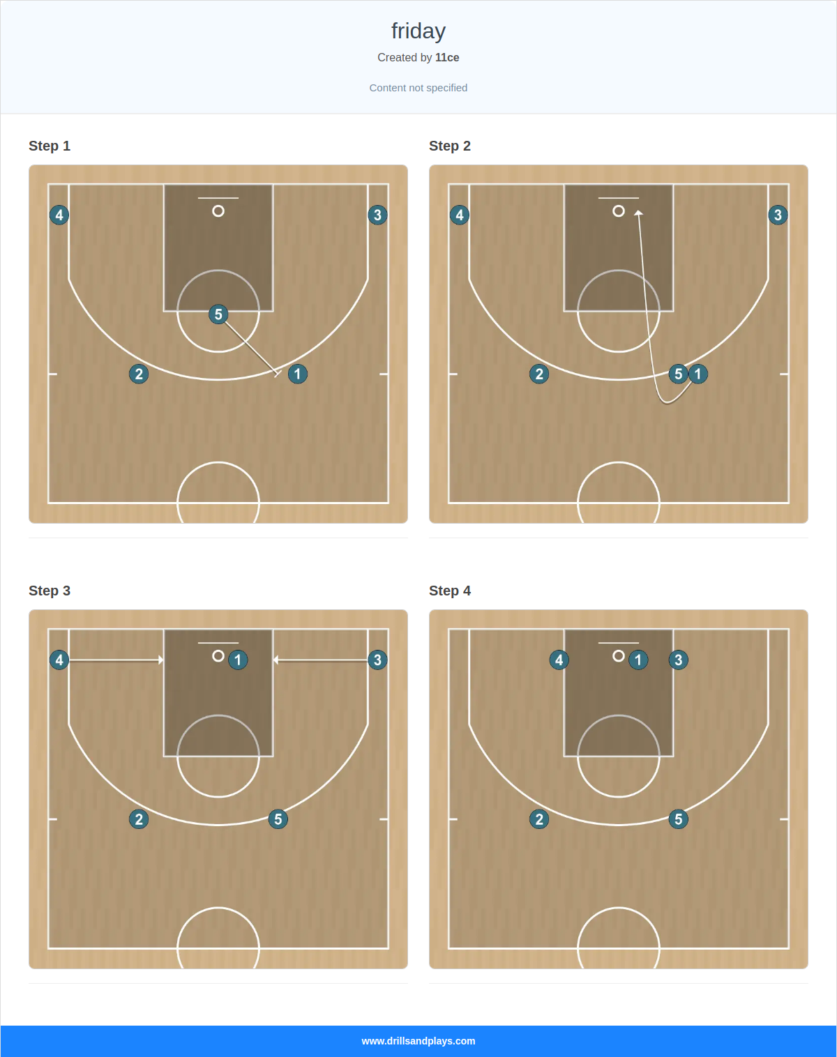 Basketball play friday