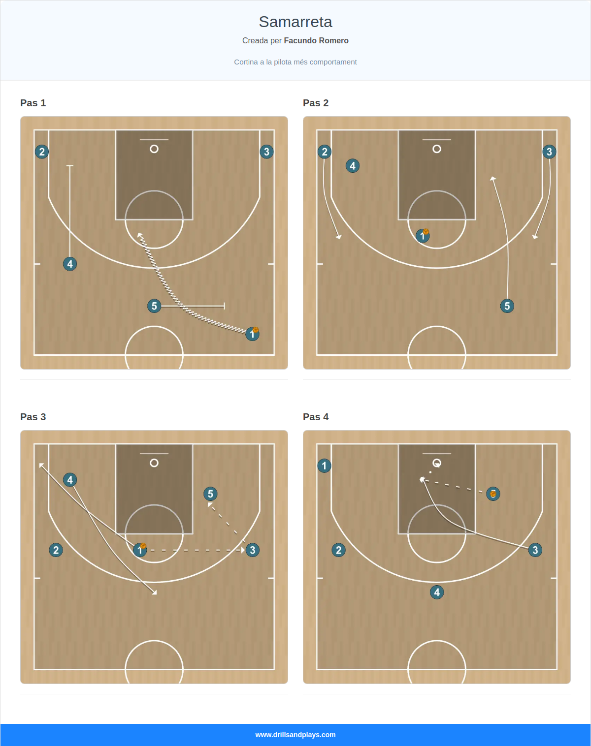 Jugada de bàsquet samarreta