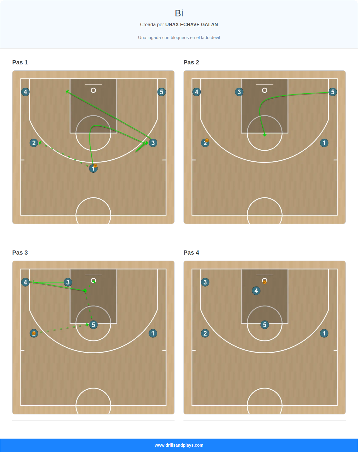 Jugada de bàsquet bi