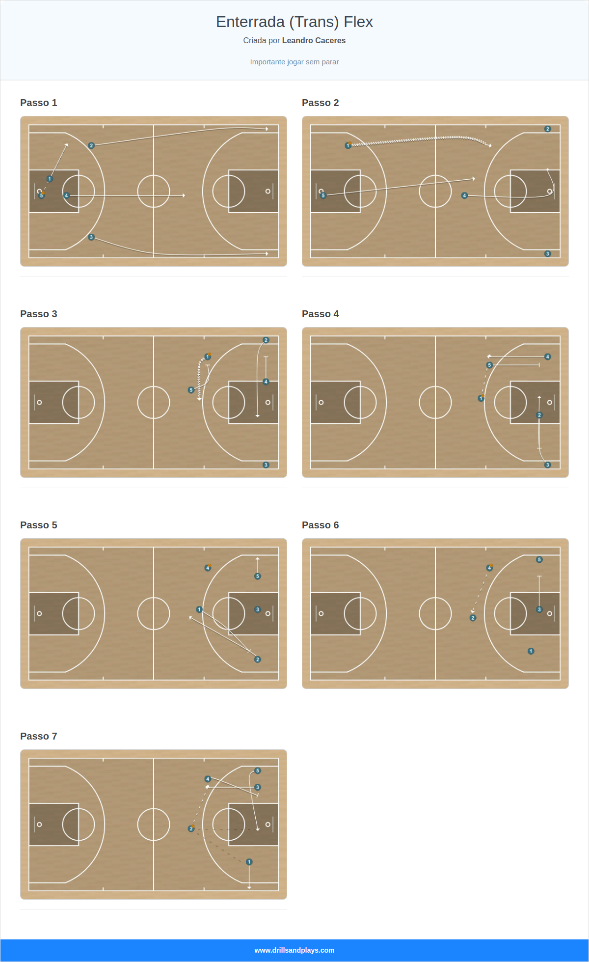 Jogada de basquete enterrada (trans) flex