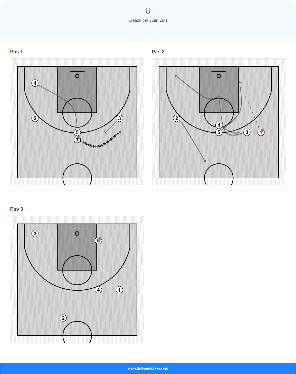 Jugada de bàsquet u