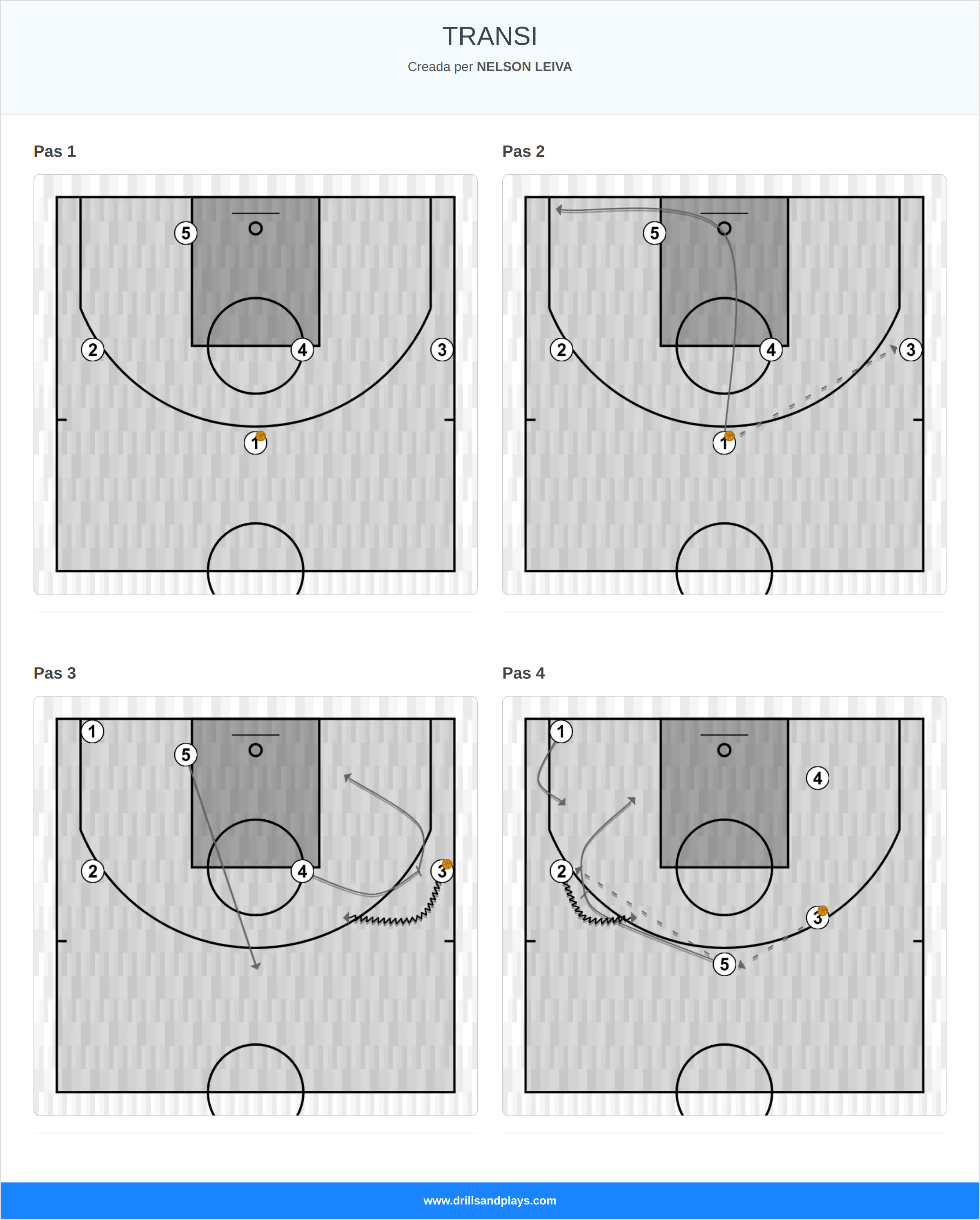 Jugada de bàsquet transi