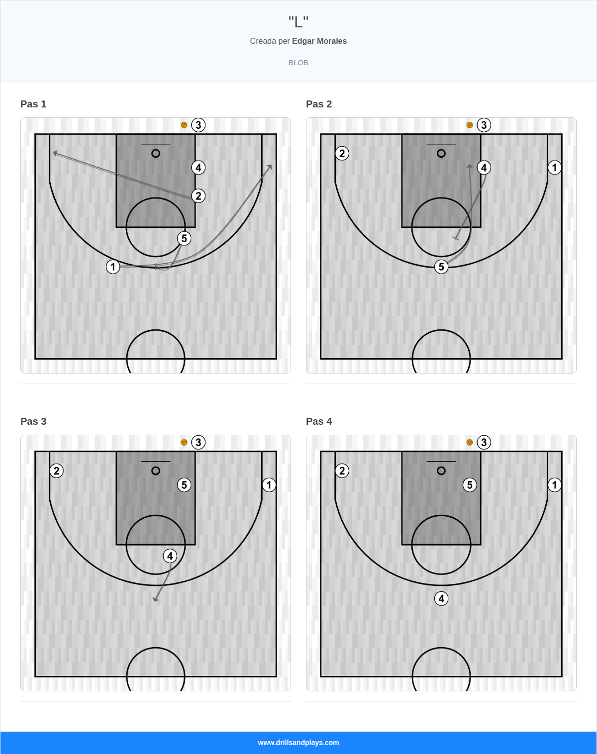 Jugada de bàsquet "l"