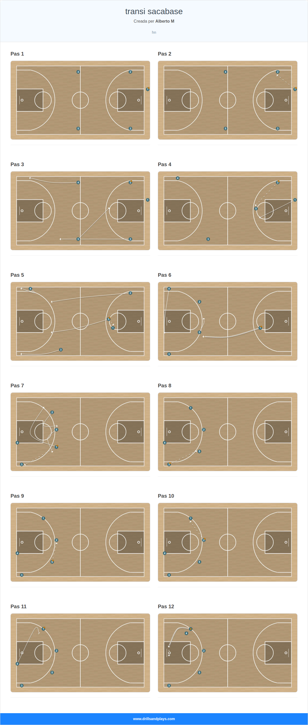 Jugada de bàsquet transi sacabase