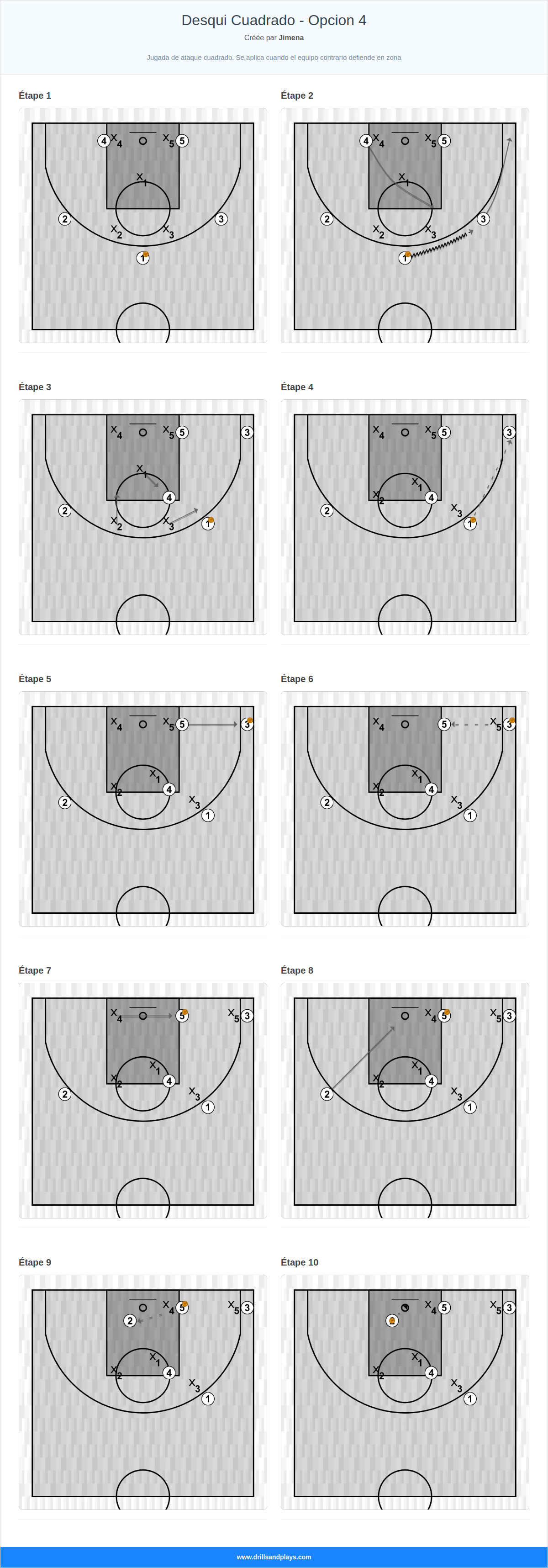 Jeux de basket-ball desqui cuadrado - opcion 4