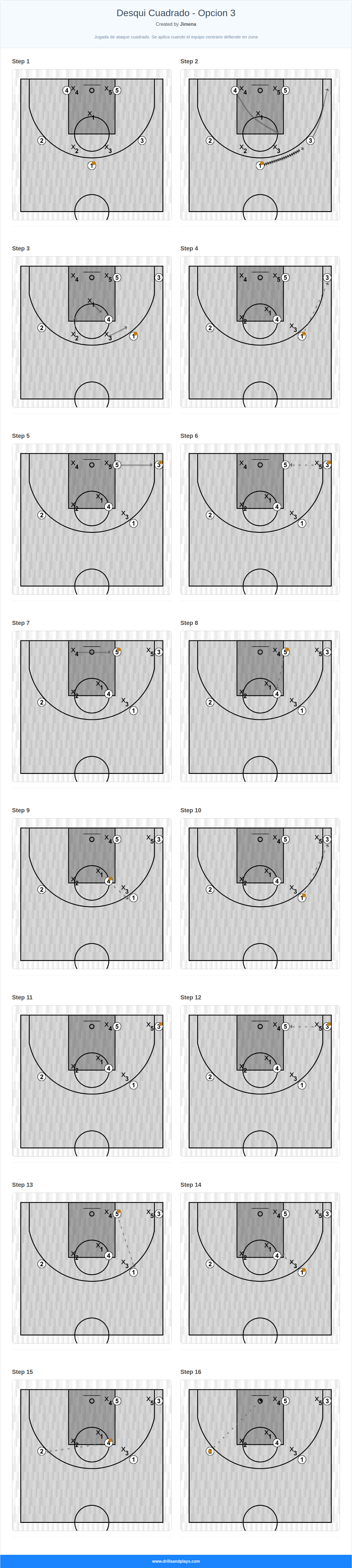 Basketball play desqui cuadrado - opcion 3