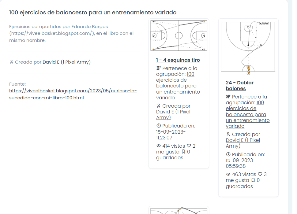 100 ejercicios de baloncesto para un entrenamiento variado