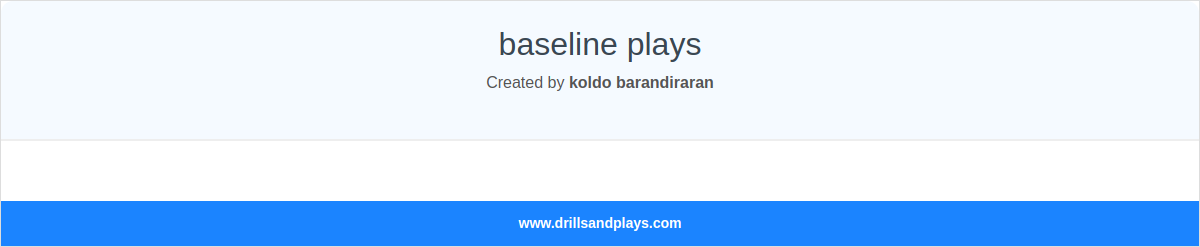 baseline plays