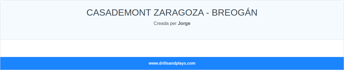 CASADEMONT ZARAGOZA - BREOGÁN  