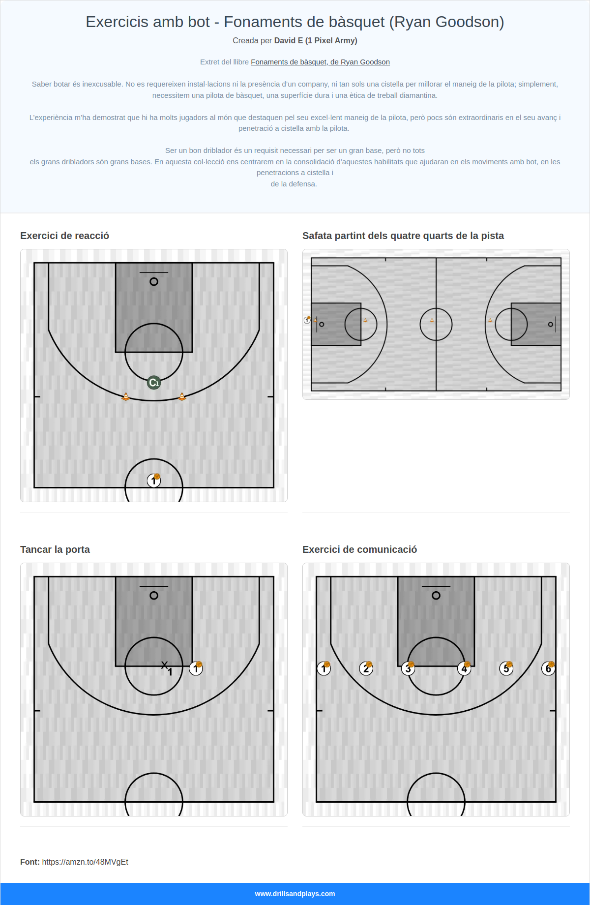 Exercicis amb bot - Fonaments de bàsquet (Ryan Goodson)