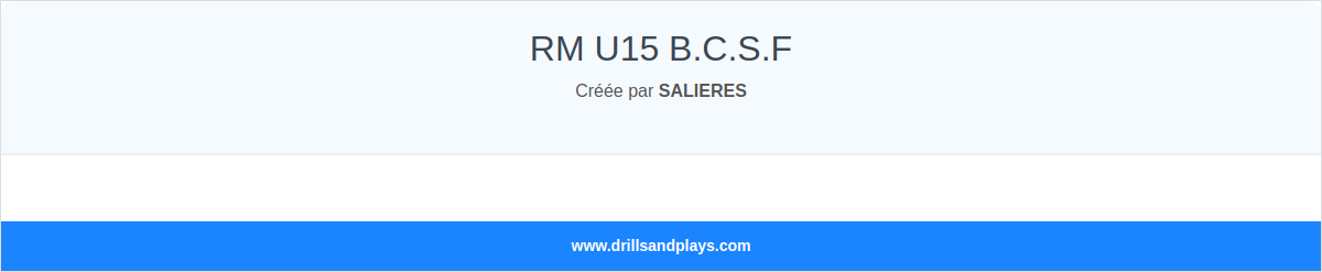 RM U15 B.C.S.F   