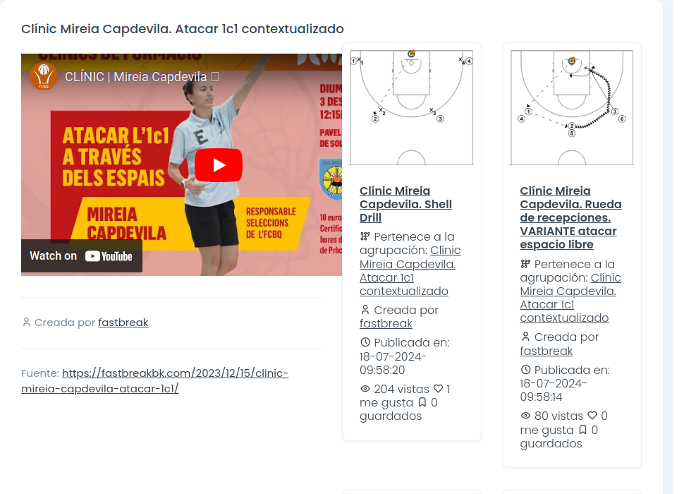 Clínic Mireia Capdevila. Atacar 1c1 contextualizado