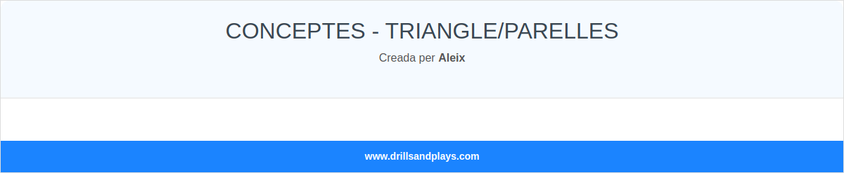 CONCEPTES - TRIANGLE/PARELLES