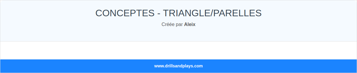 CONCEPTES - TRIANGLE/PARELLES