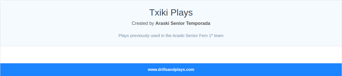 Txiki Plays