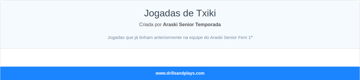 Jogadas de Txiki