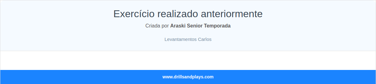 Exercício realizado anteriormente