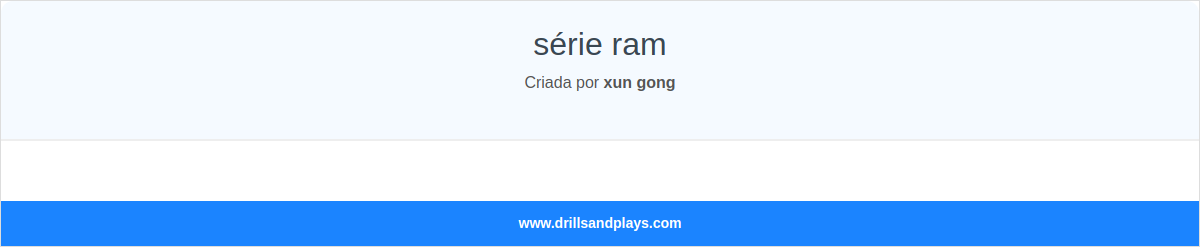 série ram
