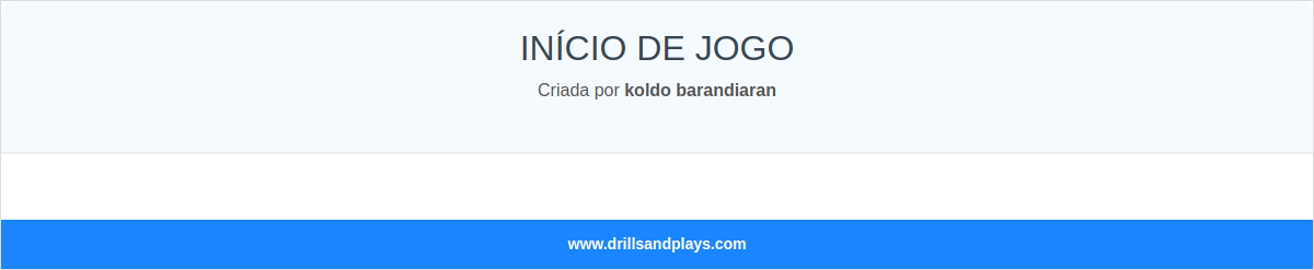 INÍCIO DE JOGO
