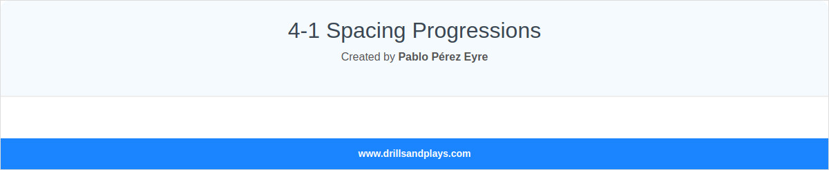 4-1 Spacing Progressions