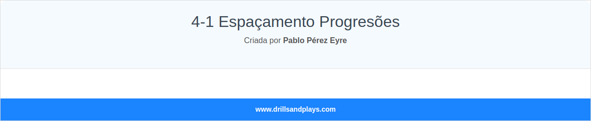 4-1 Espaçamento Progresões