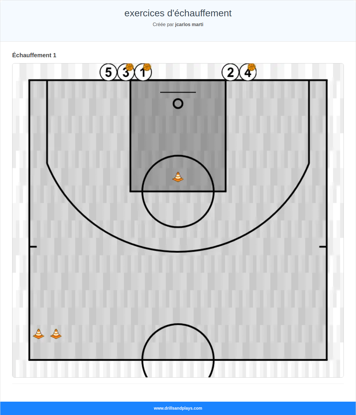 exercices d\'échauffement