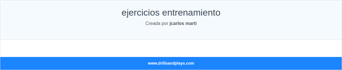 ejercicios entrenamiento