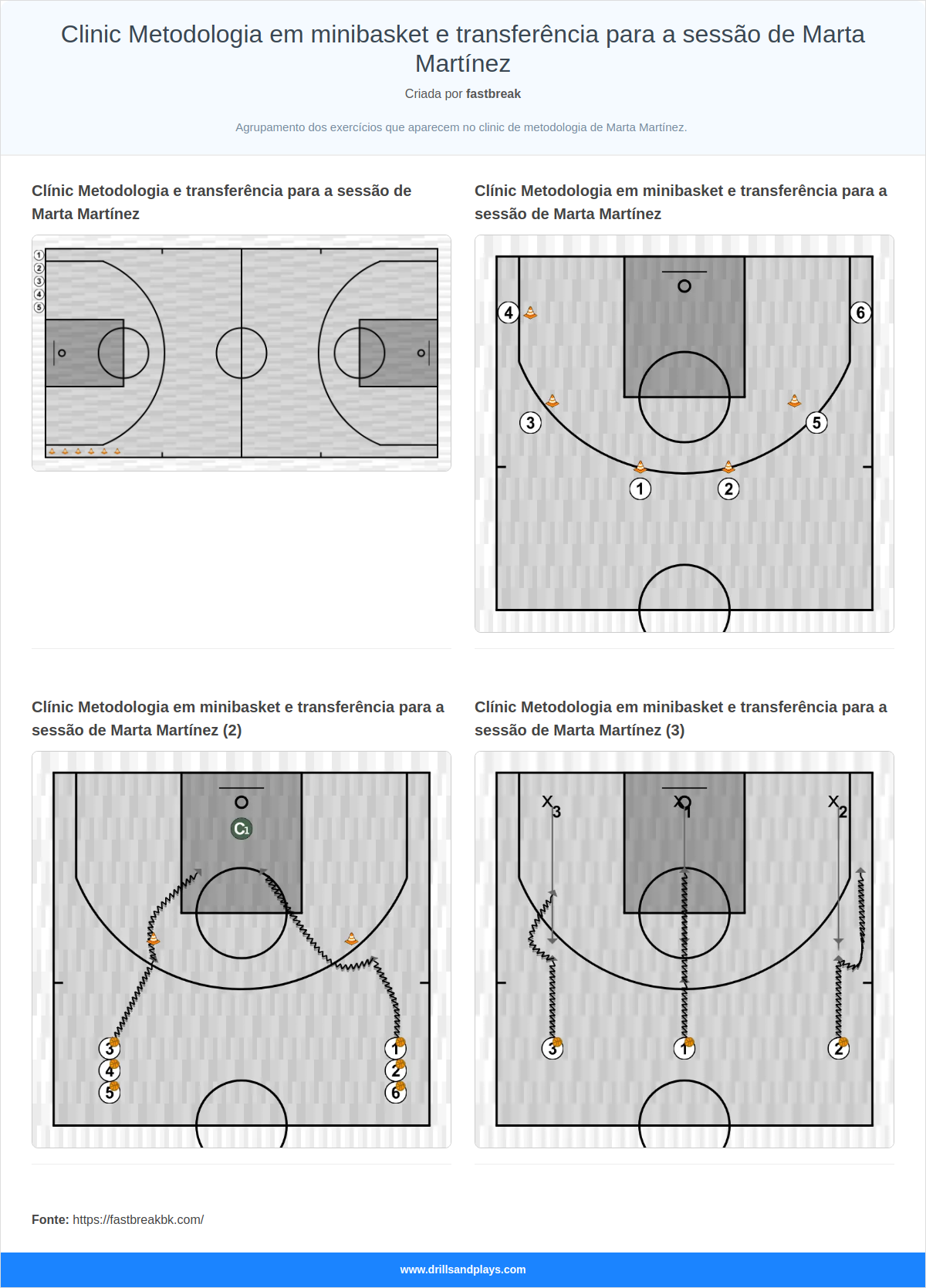 Clinic Metodologia em minibasket e transferência para a sessão de Marta Martínez
