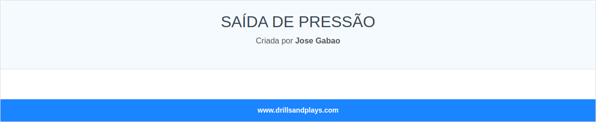 SAÍDA DE PRESSÃO