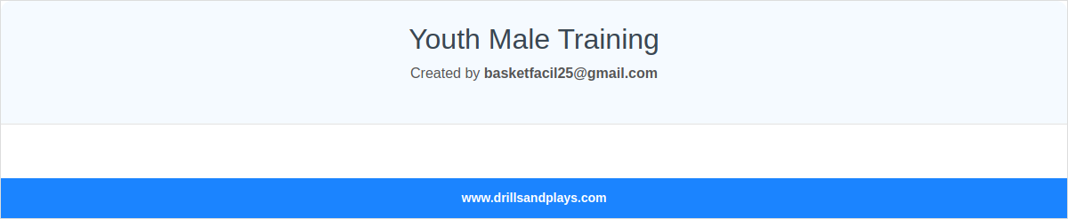 Youth Male Training