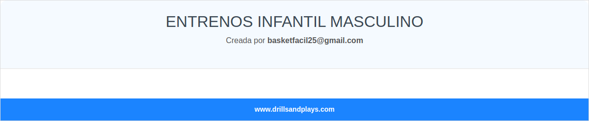 ENTRENOS INFANTIL MASCULINO
