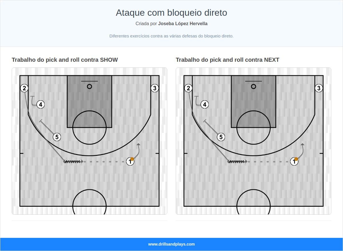 Ataque com bloqueio direto